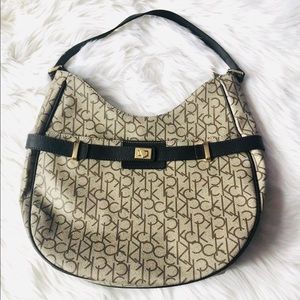 ✨ Calvin Klein hobo handbag; handheld purse